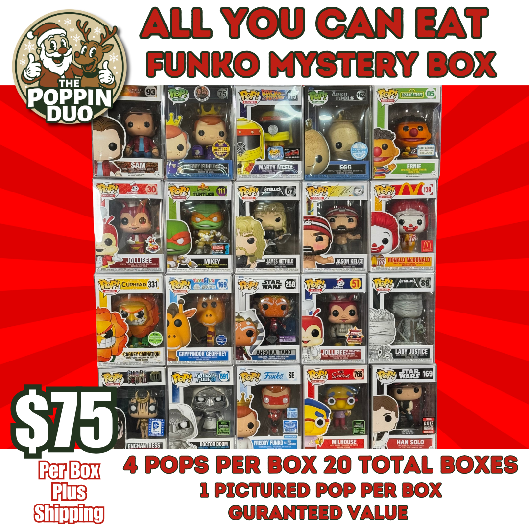 All You Can Eat Funko Pop Mystery Box!