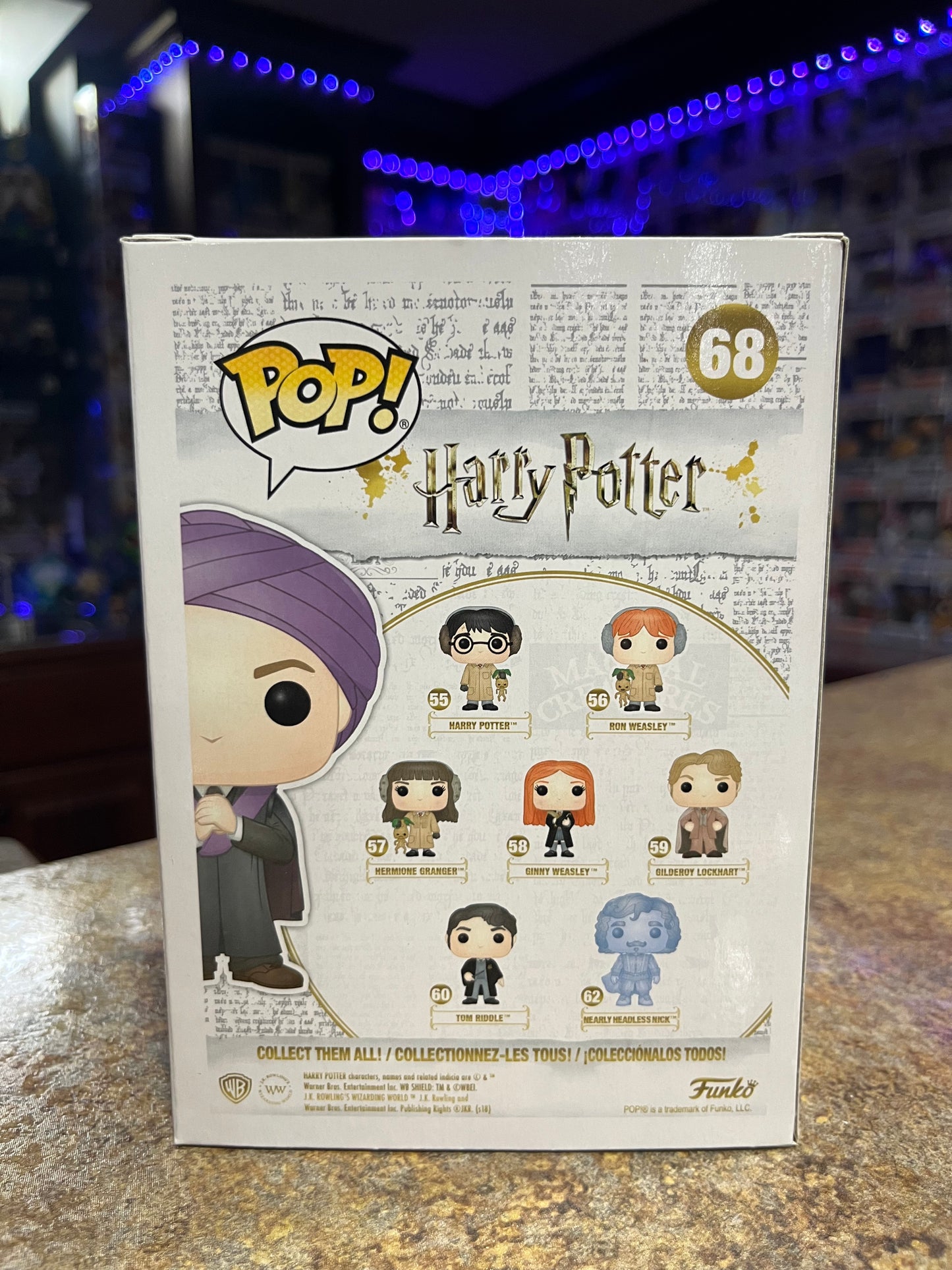 Professor Quirrell Funko Pop #68