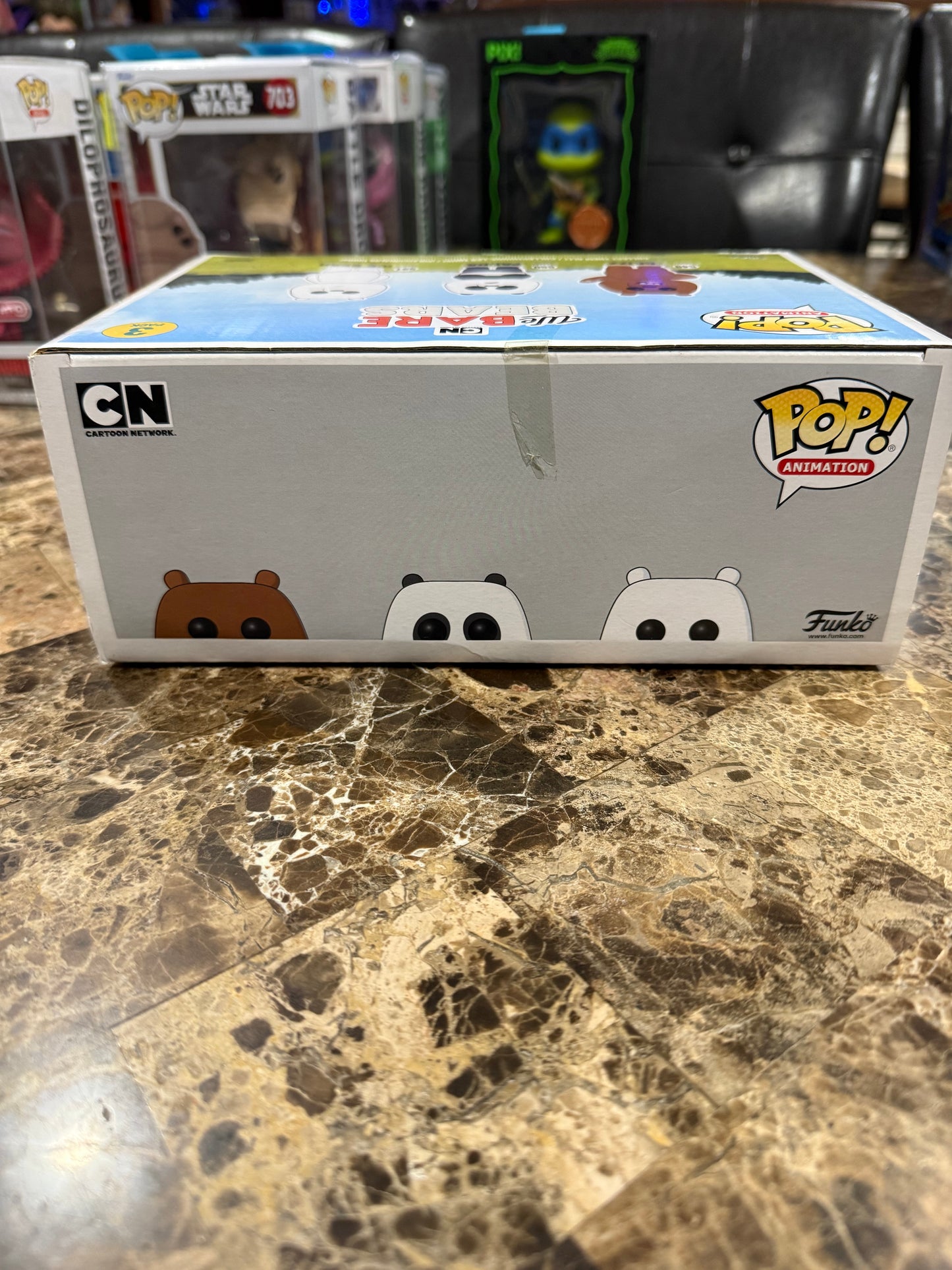 Grizz, Panda, & Ice Bear Funko Pop #3 Pack