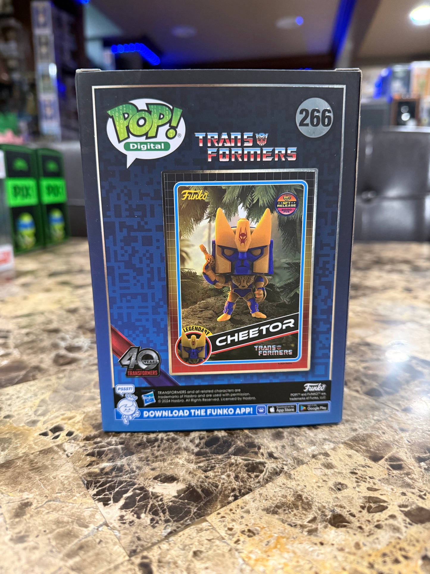 Cheetor Funko Pop #266 (Transformers NFT Release)