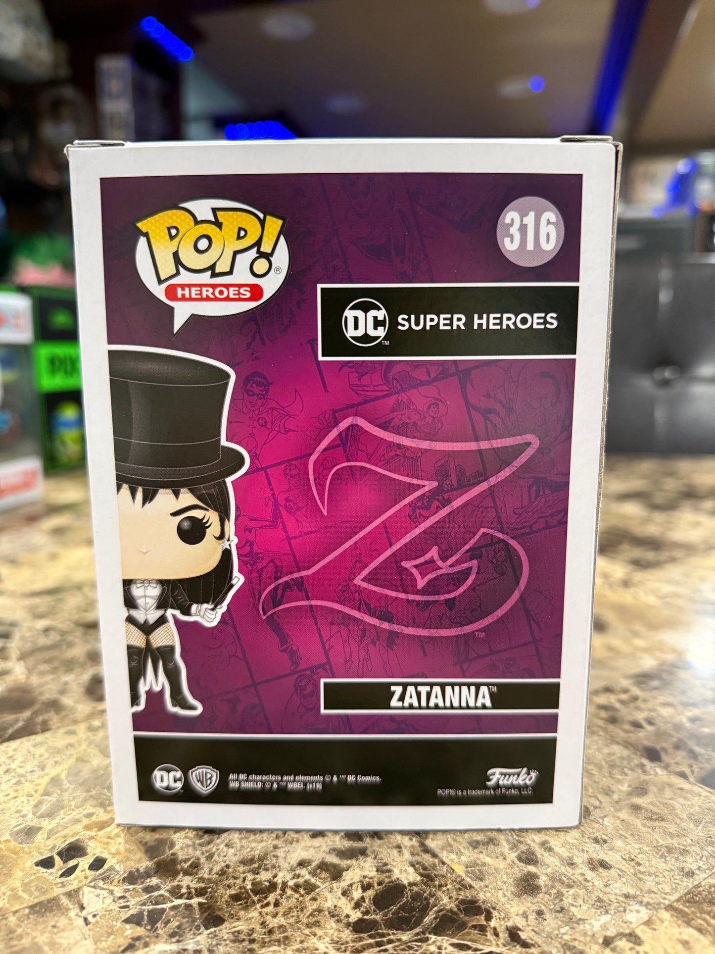 Zatanna Funko Pop #316 (2020 Spring Convention Limited Edition)