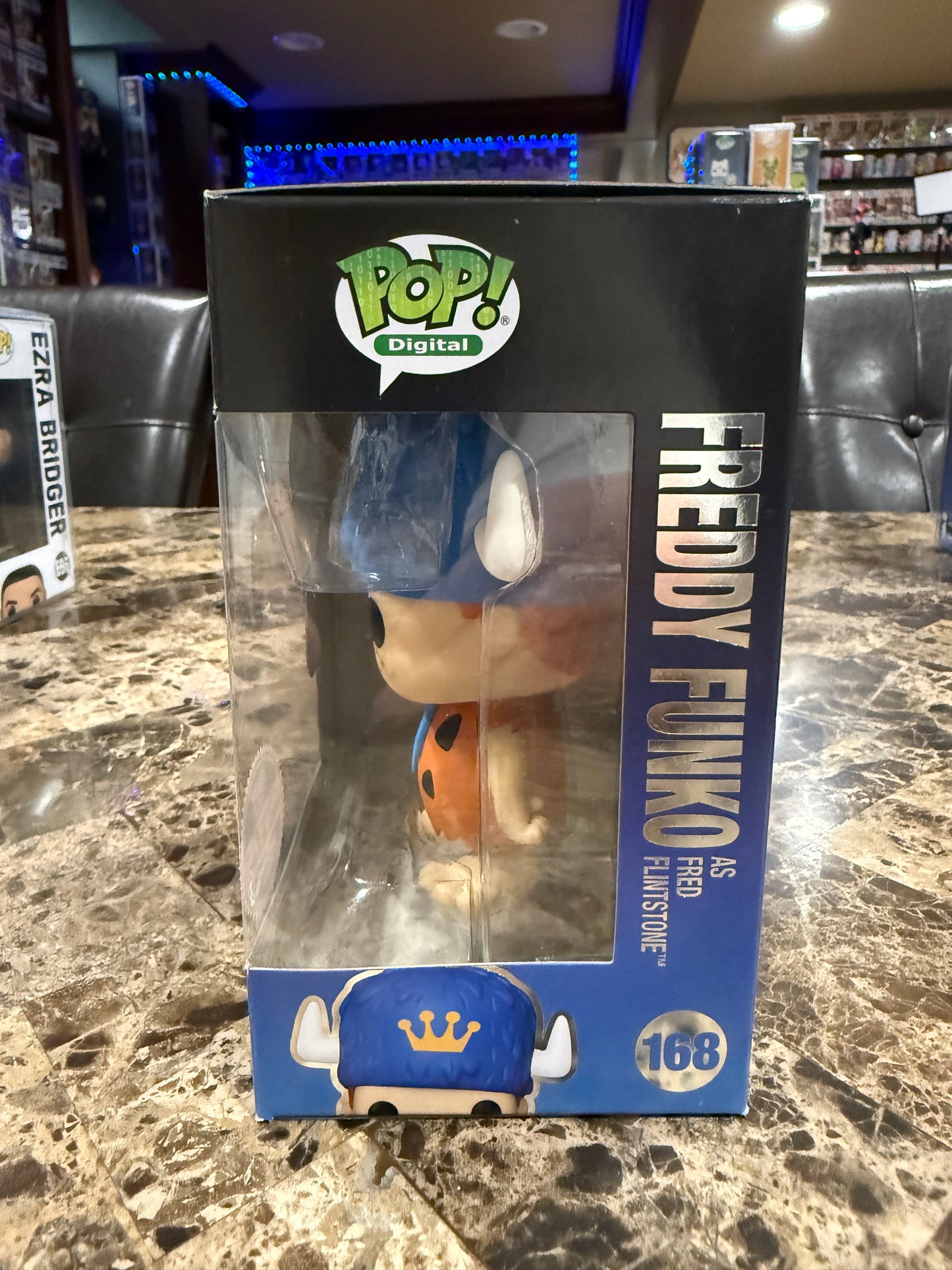 Freddy Funko as Fred Flintstone Funko Pop #168 (NFT Release 2000 pcs)