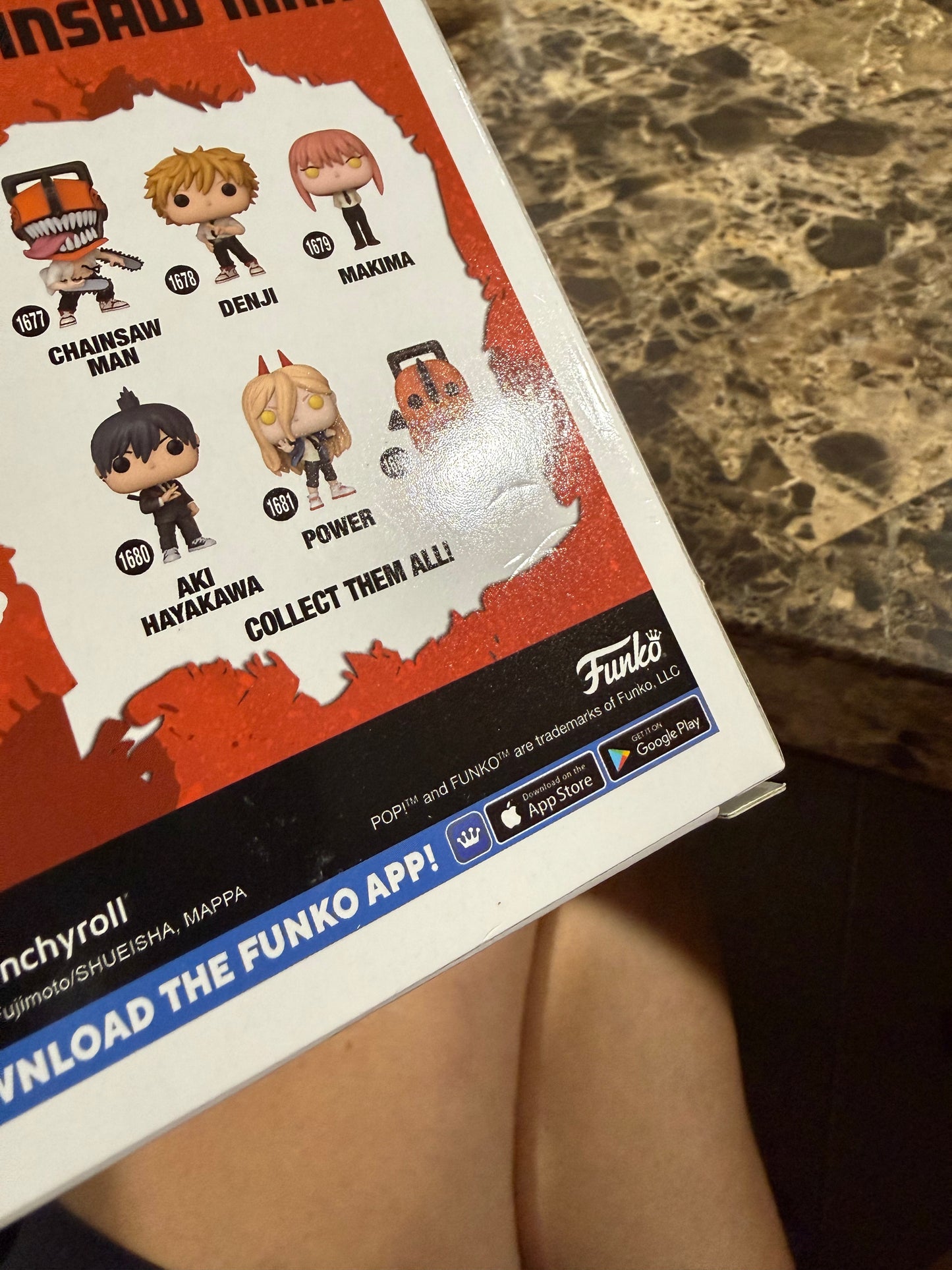 Chainsaw Man (Chase) — Animation: Chainsaw Man #1677 Funko Pop! Vinyl