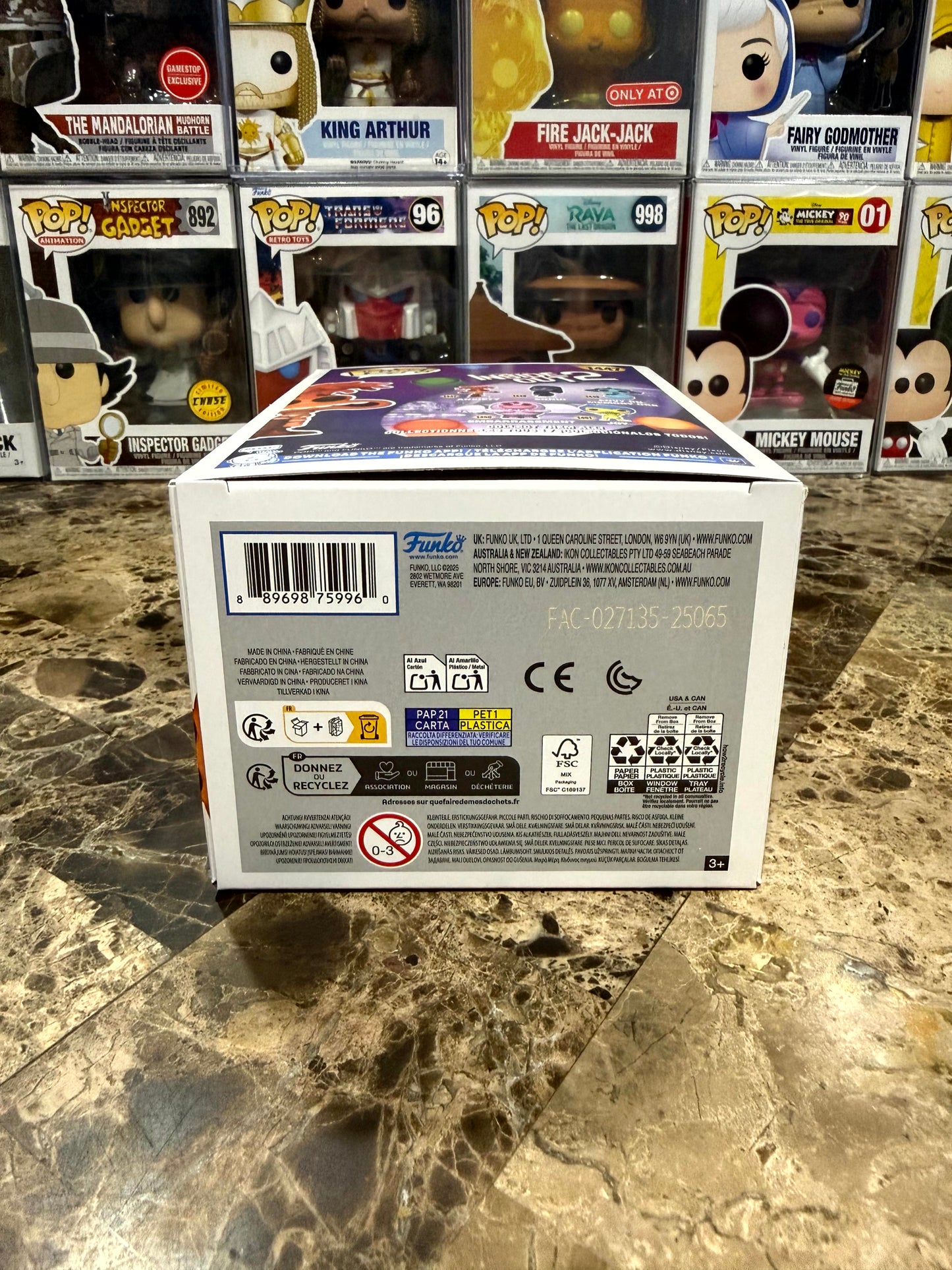 Anxiety โ Inside Out 2 #1447 Funko Pop! Vinyl