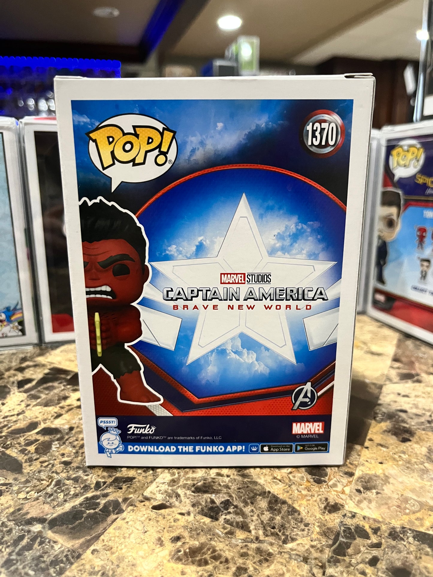 Red Hulk Funko Pop #1370