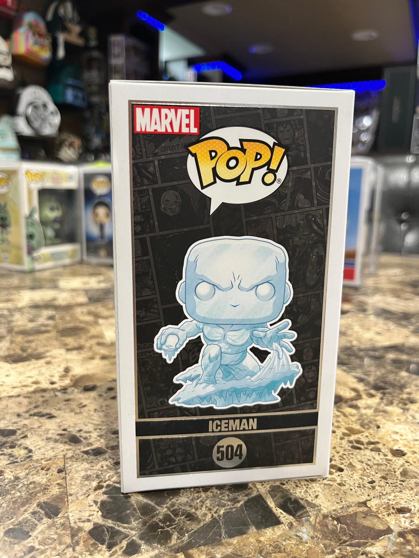Iceman Funko Pop #504 Flocked