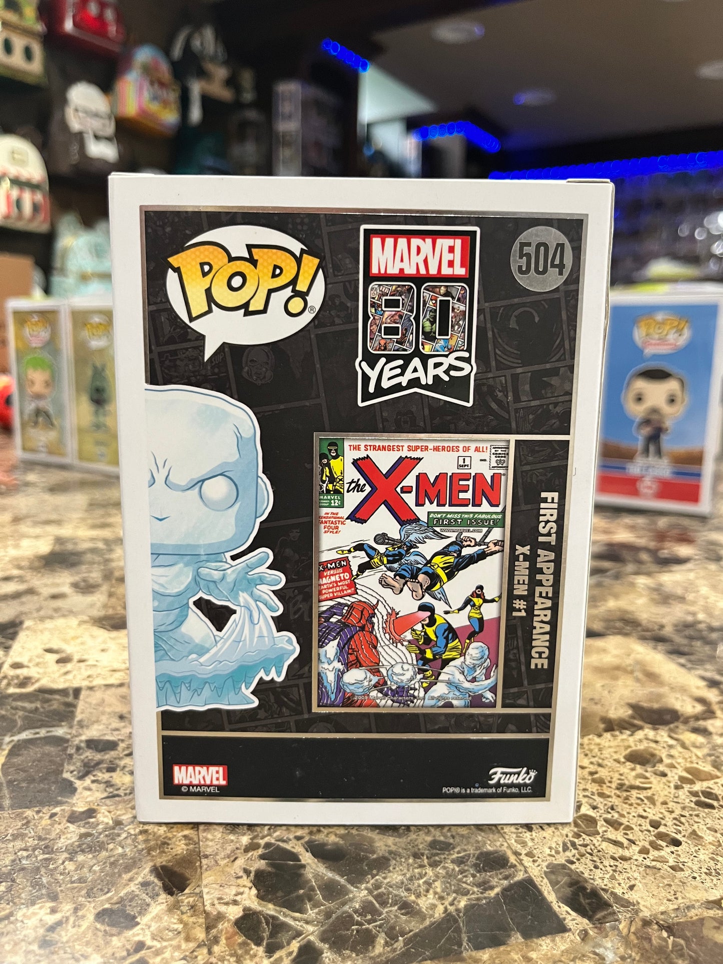 Iceman Funko Pop #504 Flocked
