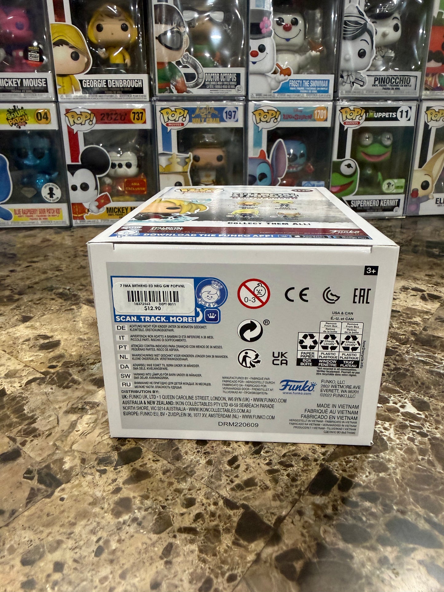 Edward Elric (Limited Glow Chase Edition) #1176 Fullmetal Alchemist: Brotherhood - Funko Pop!