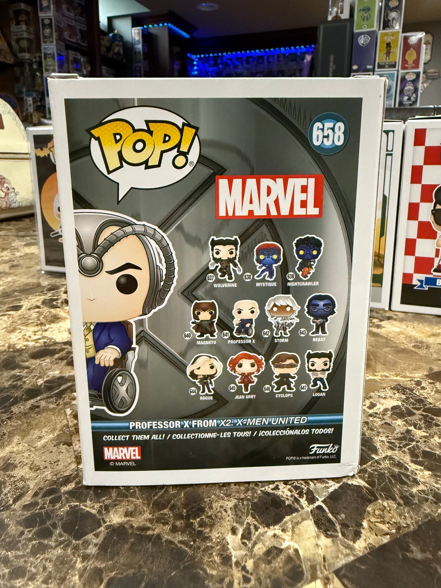 Professor X Funko Pop #658