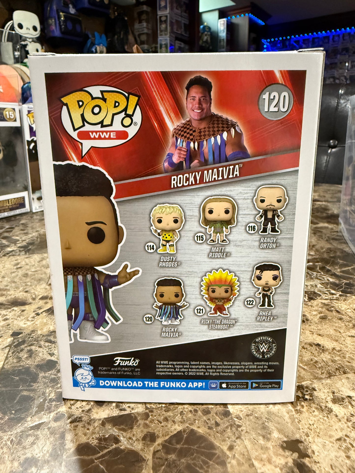 Rocky Maivia Funko Pop #120