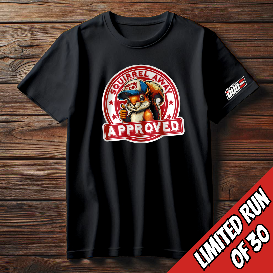 Short Sleeve "Squirrel Away" Logo T-Shirt