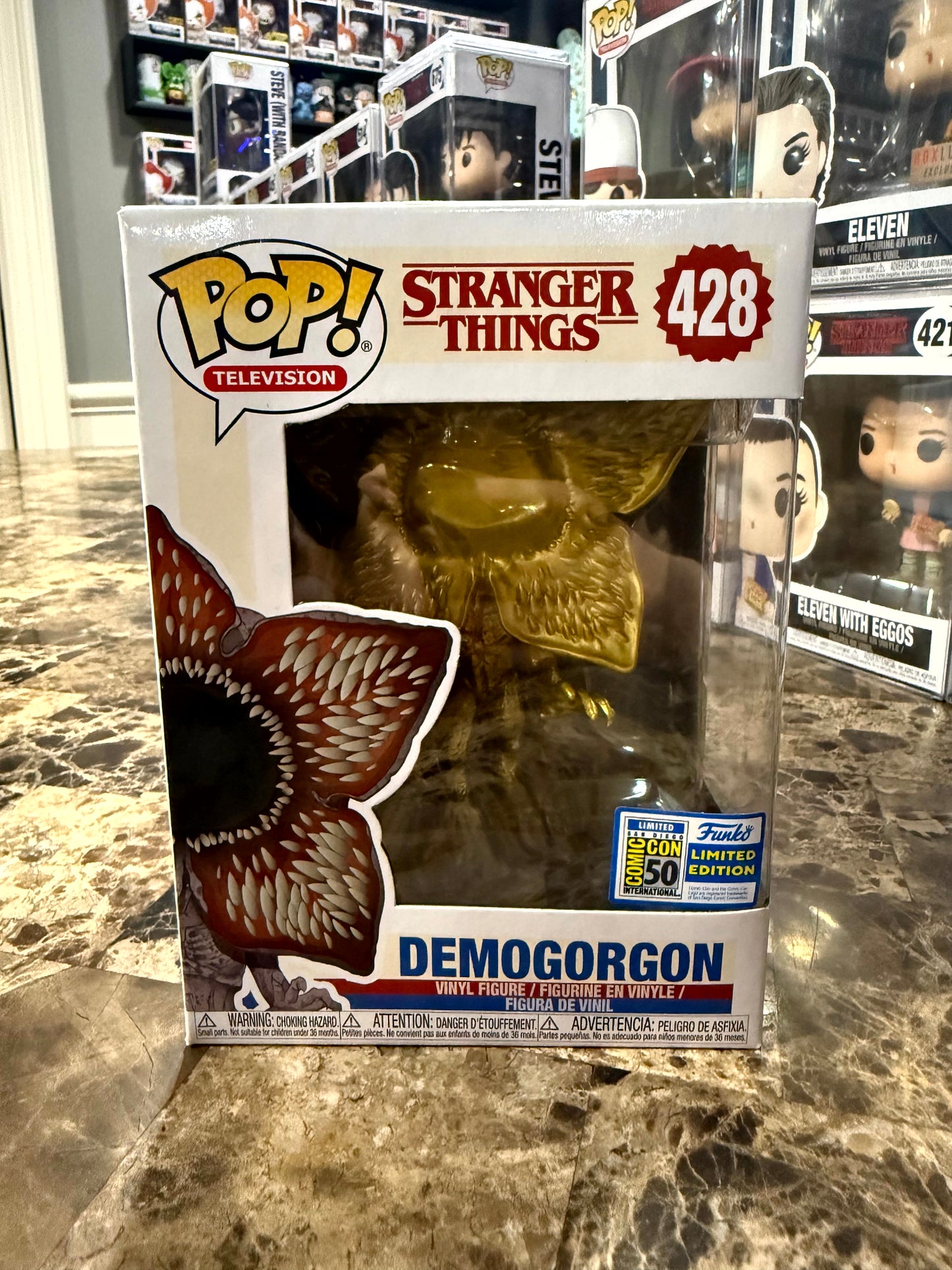 Demogorgon (Gold) — Stranger Things #428 Funko Pop! Vinyl