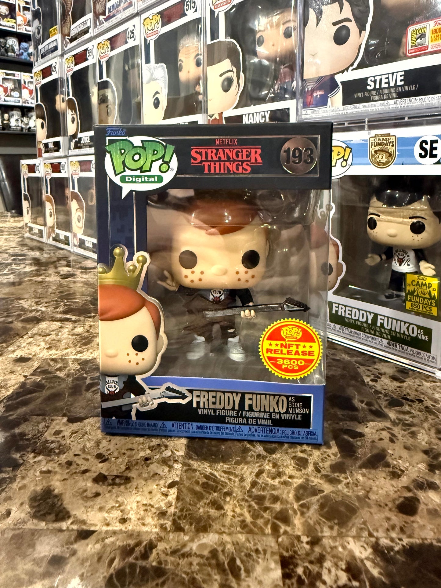 Freddy Funko as Eddie Munson — Stranger Things #193 Funko Pop! Vinyl