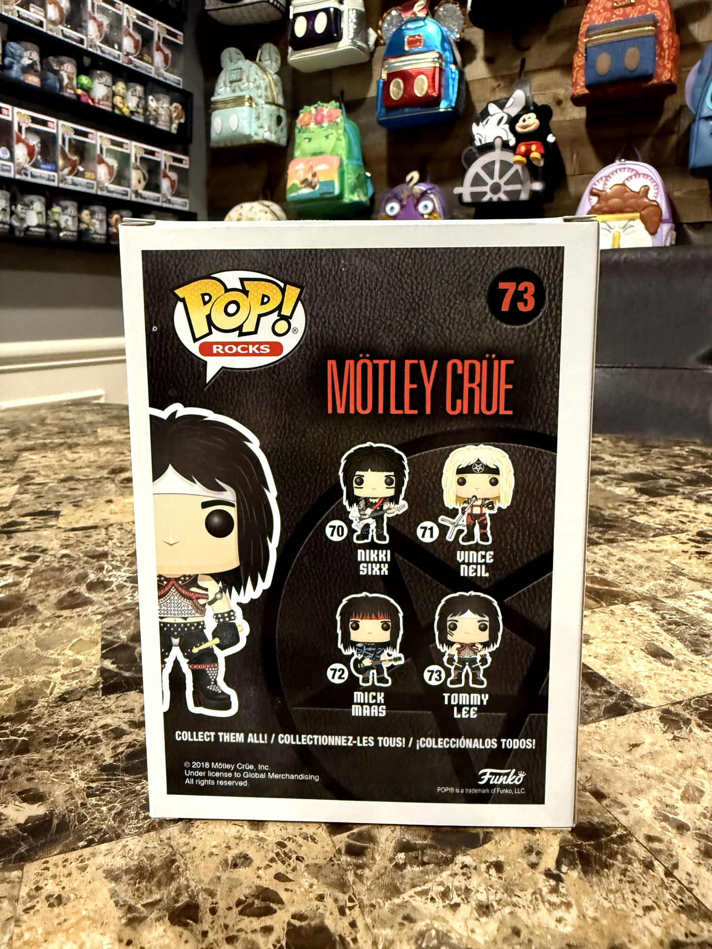 Tommy Lee (Stage outfit) #73 Mötley Crüe - Funko Pop!