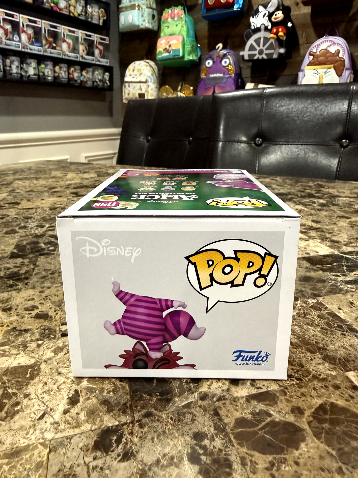 Cheshire Cat (Glows in the Dark Flocked Chase Special Edition) #1199 Alice in Wonderland - Funko Pop!
