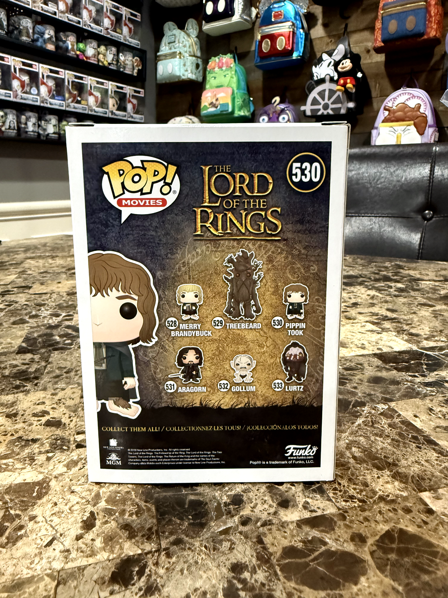 Pippin Took (Sword and cloak) #530 The Lord of the Rings - Funko Pop!