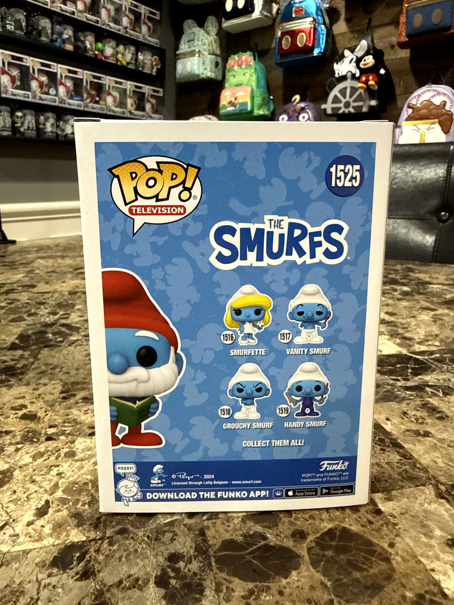 Papa Smurf (2024 Summer Convention Limited Edition) #1525 The Smurfs - Funko Pop!