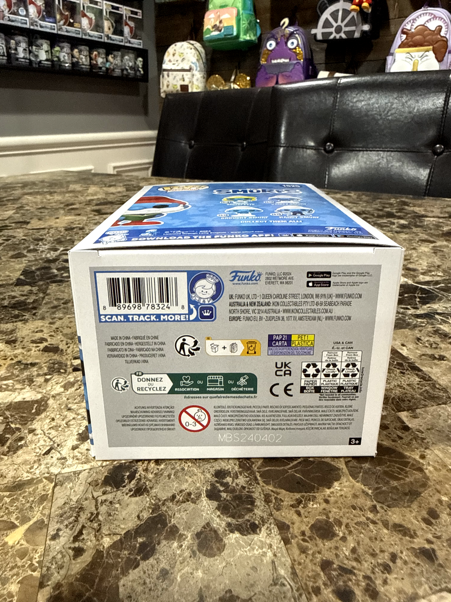 Papa Smurf (2024 Summer Convention Limited Edition) #1525 The Smurfs - Funko Pop!