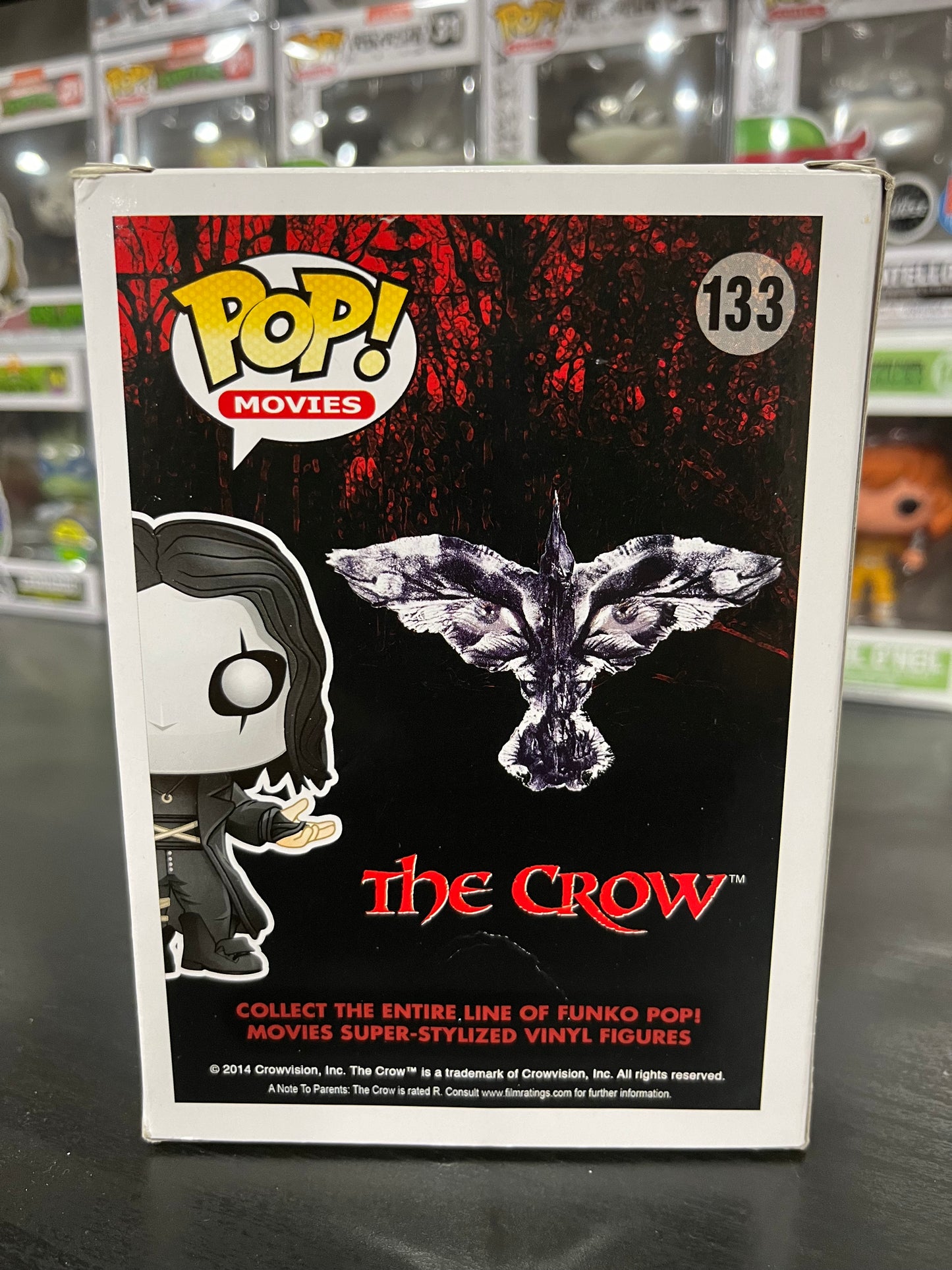 The Crow Funko Pop #133 Glow In The Dark