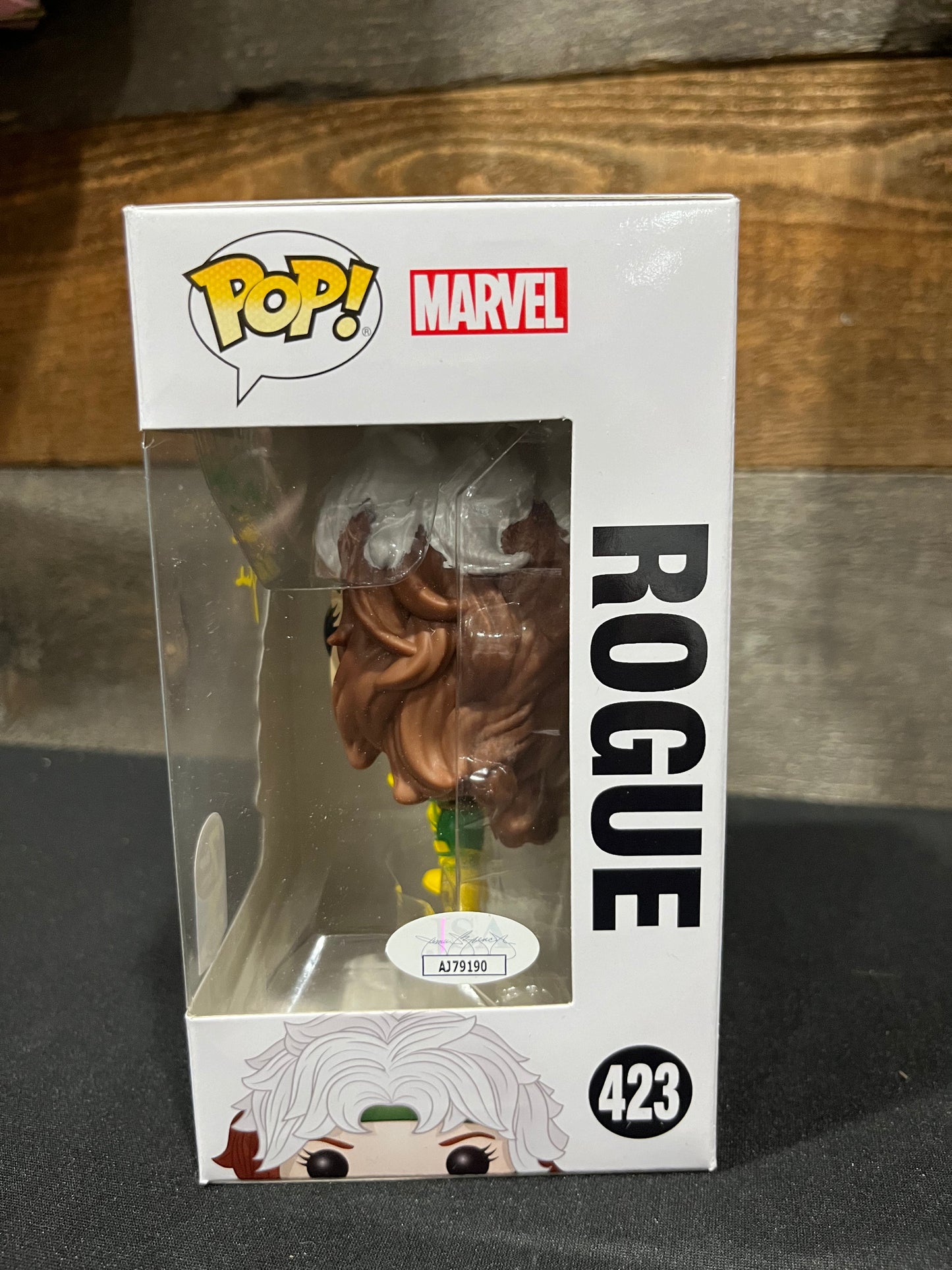 Rogue Funko Pop #423 Autographed