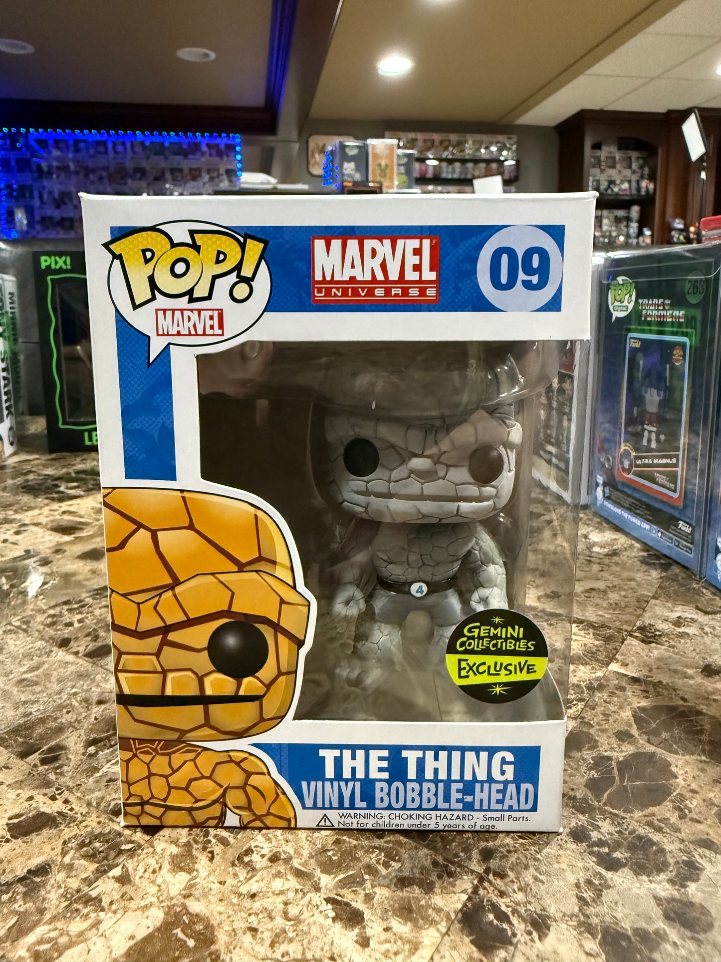 The Thing (Black & White) Funko Pop #09