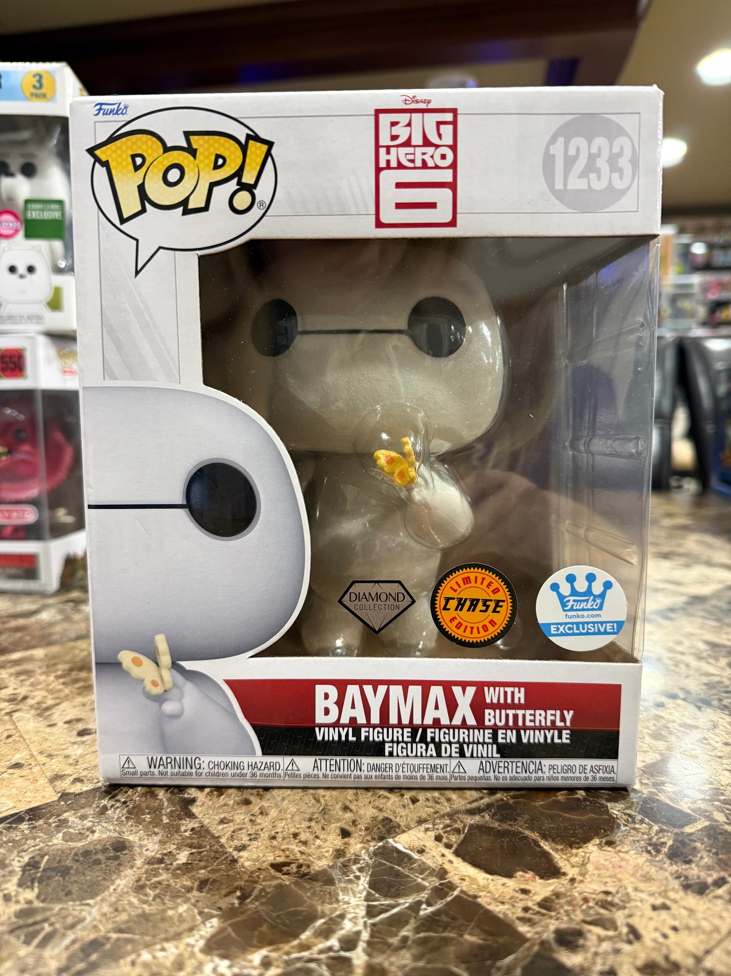 Baymax with Butterfly CHASE Funko Pop #1233