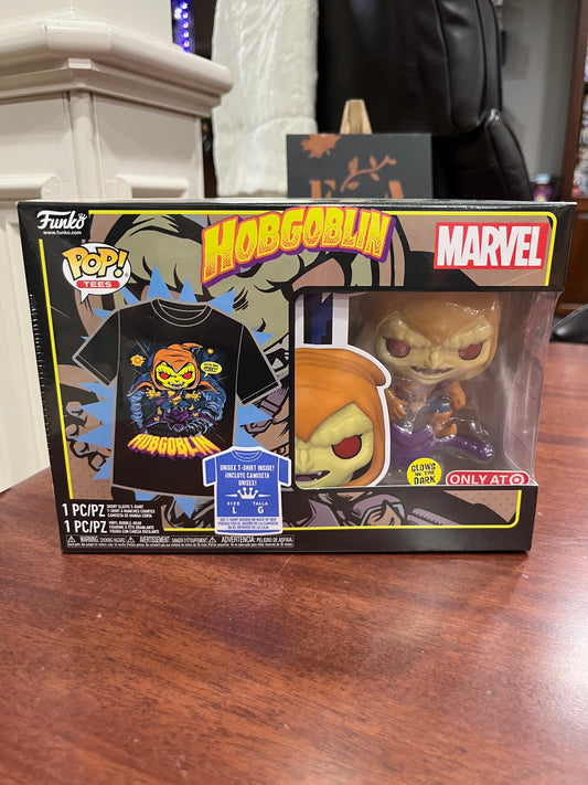 Marvel: Hobgoblin Funko Pop & Tee - L Sealed