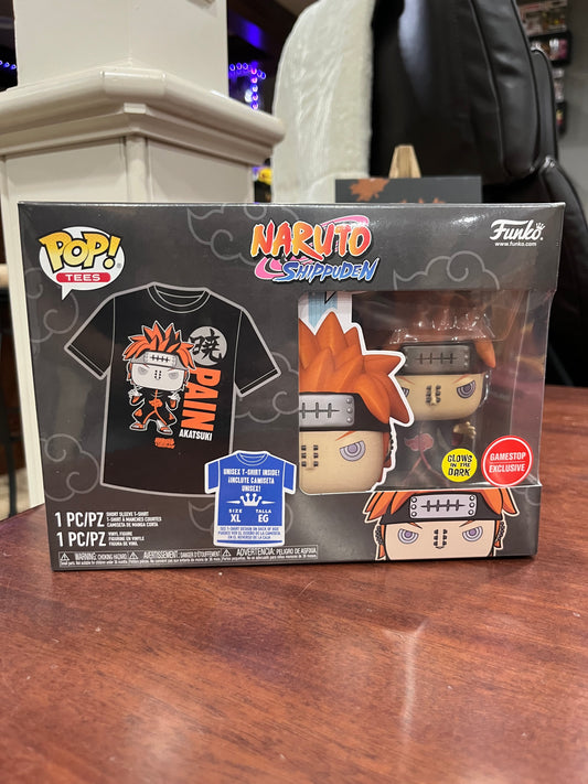 Naruto: Pain Funko Pop & Tee - XL Sealed