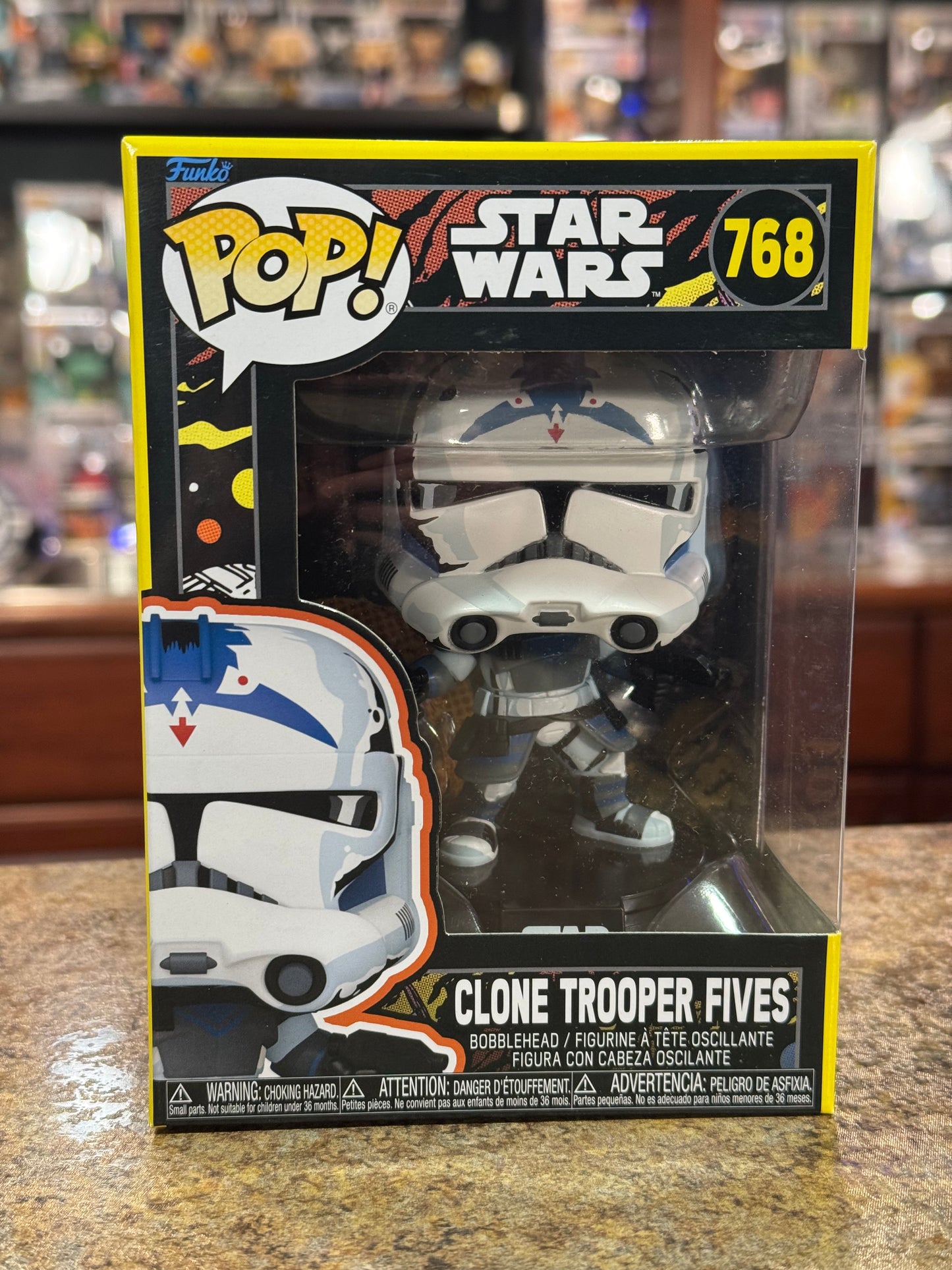 Clone Trooper Fives Funko Pop #768