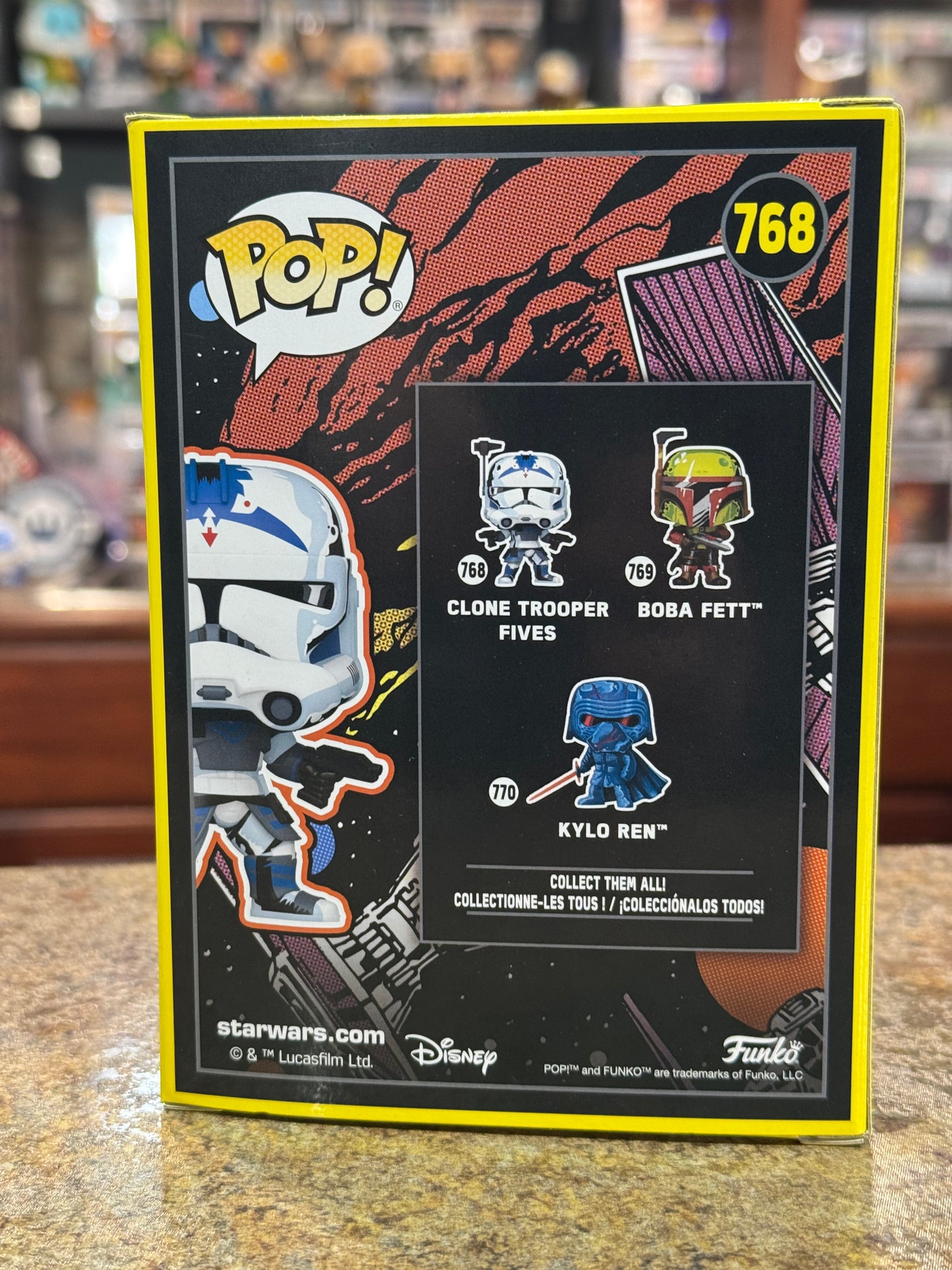 Clone Trooper Fives Funko Pop #768