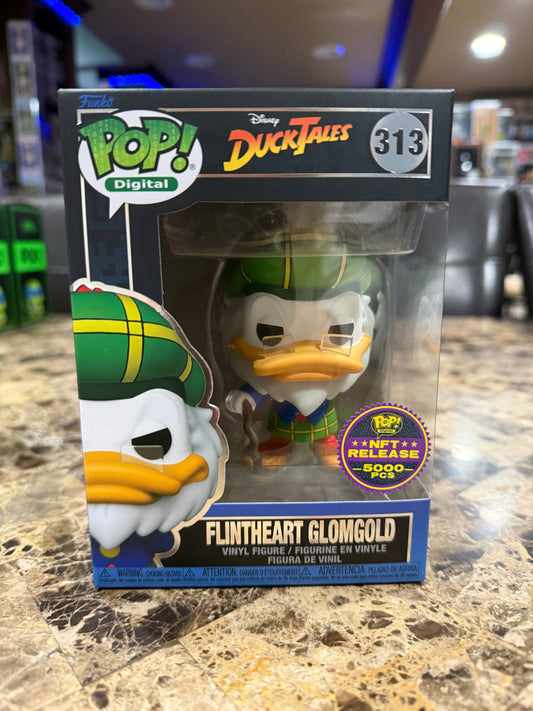 Flintheart Glomgold Funko Pop #313 (DuckTales NFT Release)