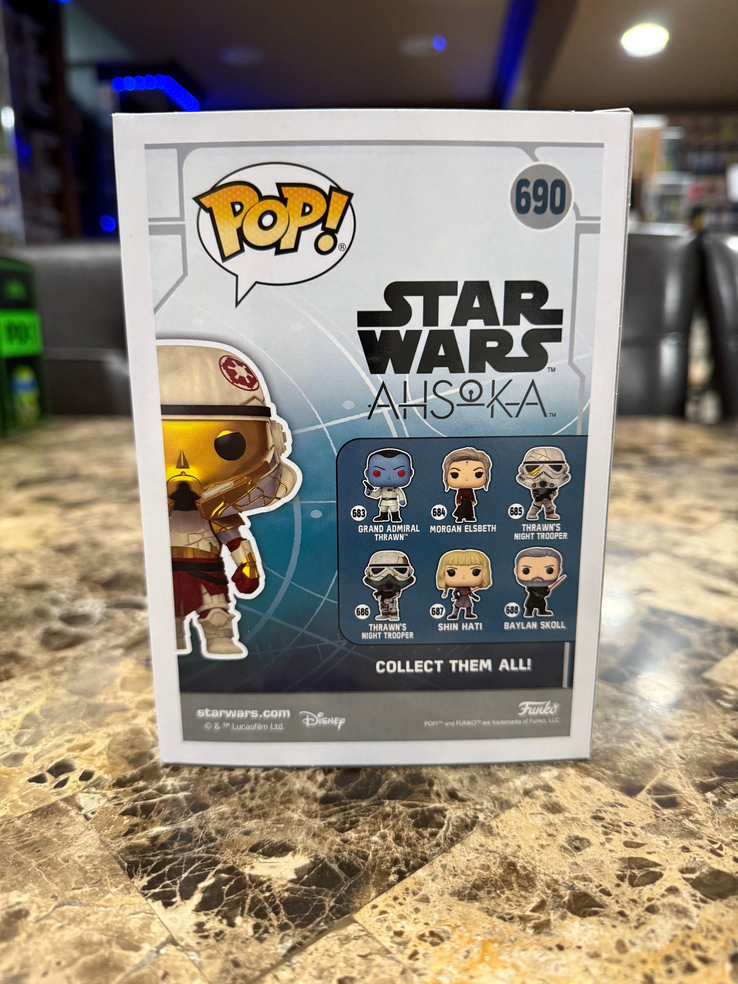 Captain Enoch Funko Pop #690 (Entertainment Earth Exclusive)
