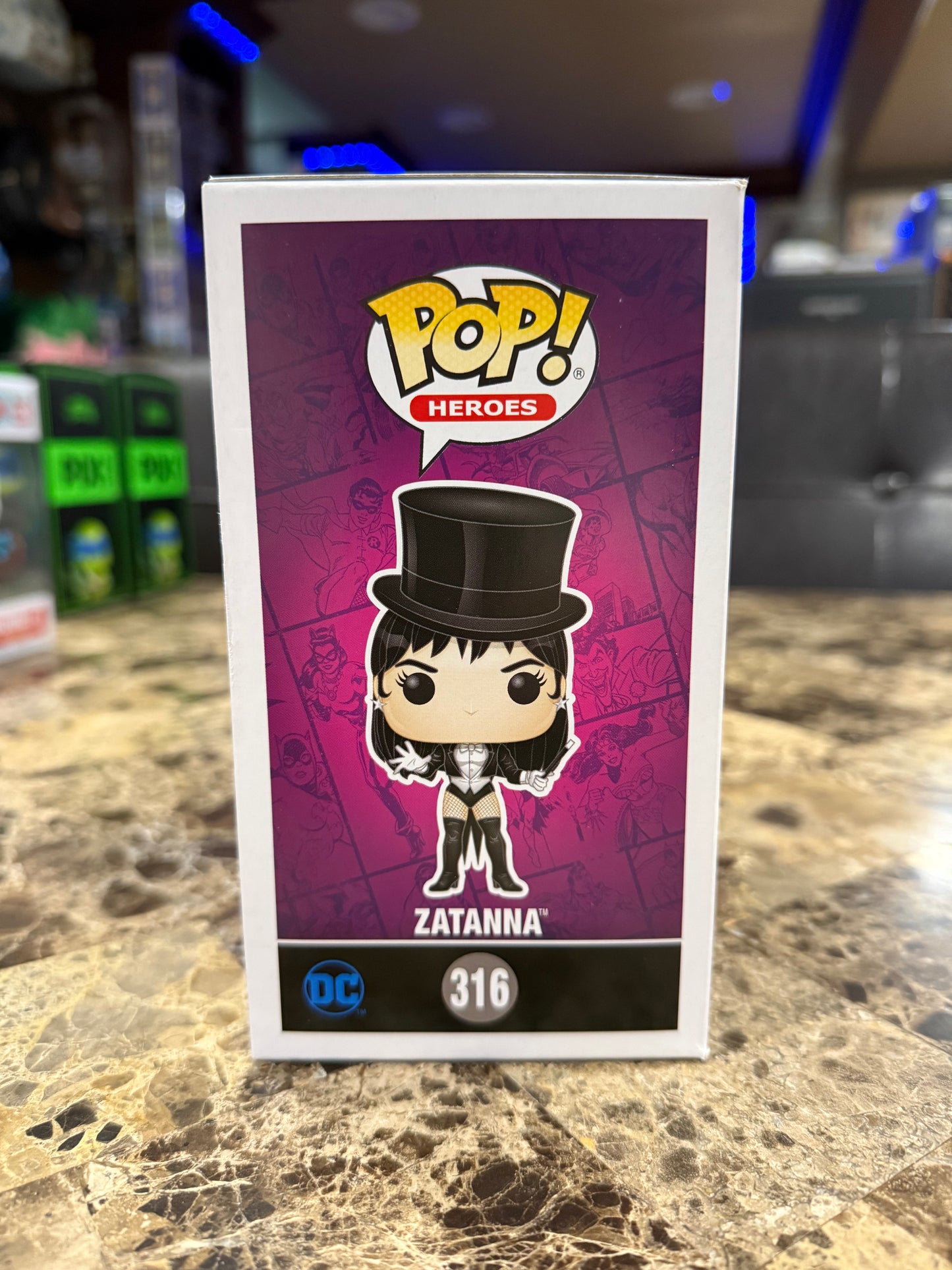 Zatanna Funko Pop #316 (2020 Spring Convention Limited Edition)