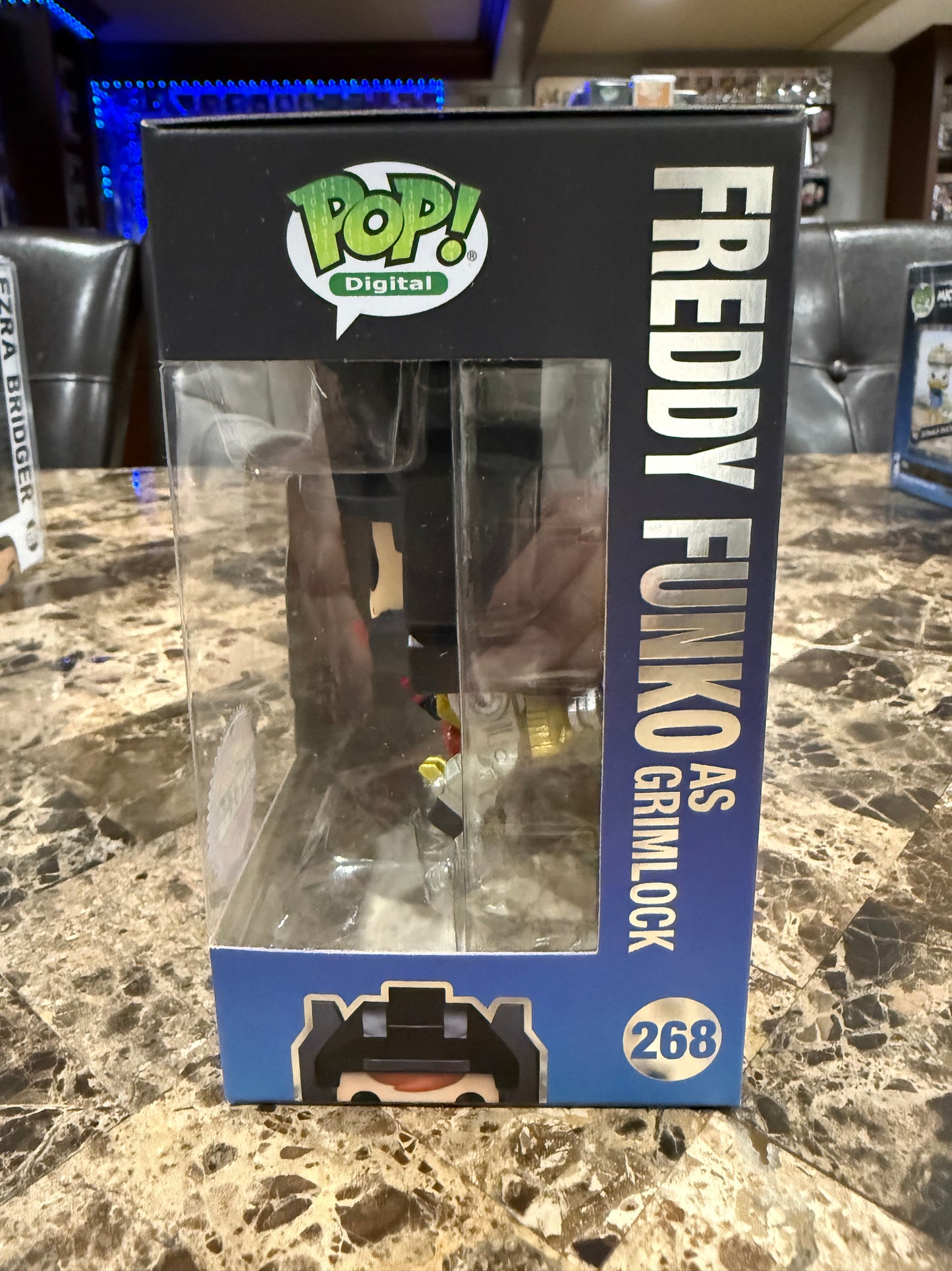 Freddy Funko as Grimlock Funko Pop #268 (Transformers NFT Release 2600 pcs)