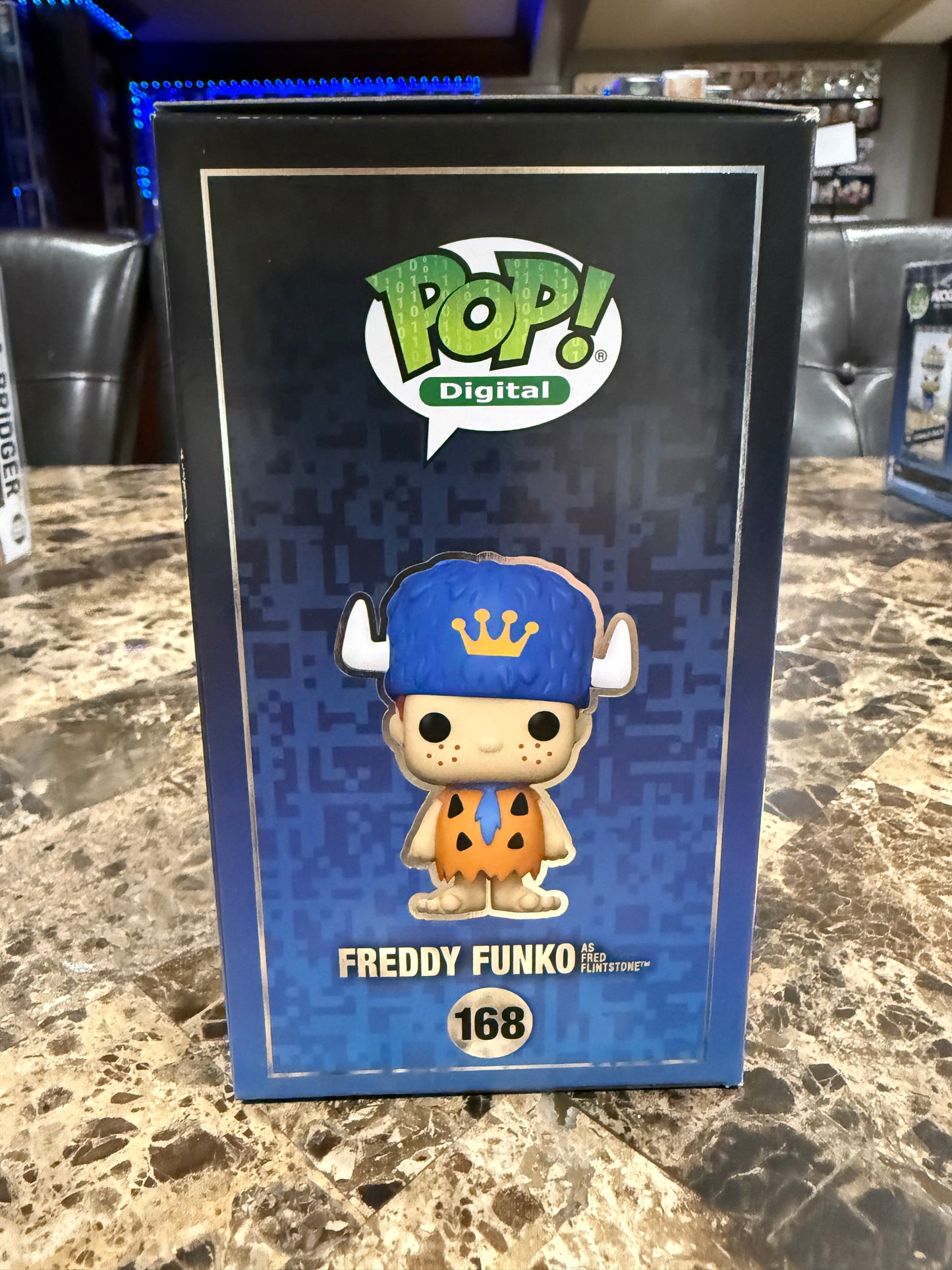 Freddy Funko as Fred Flintstone Funko Pop #168 (NFT Release 2000 pcs)
