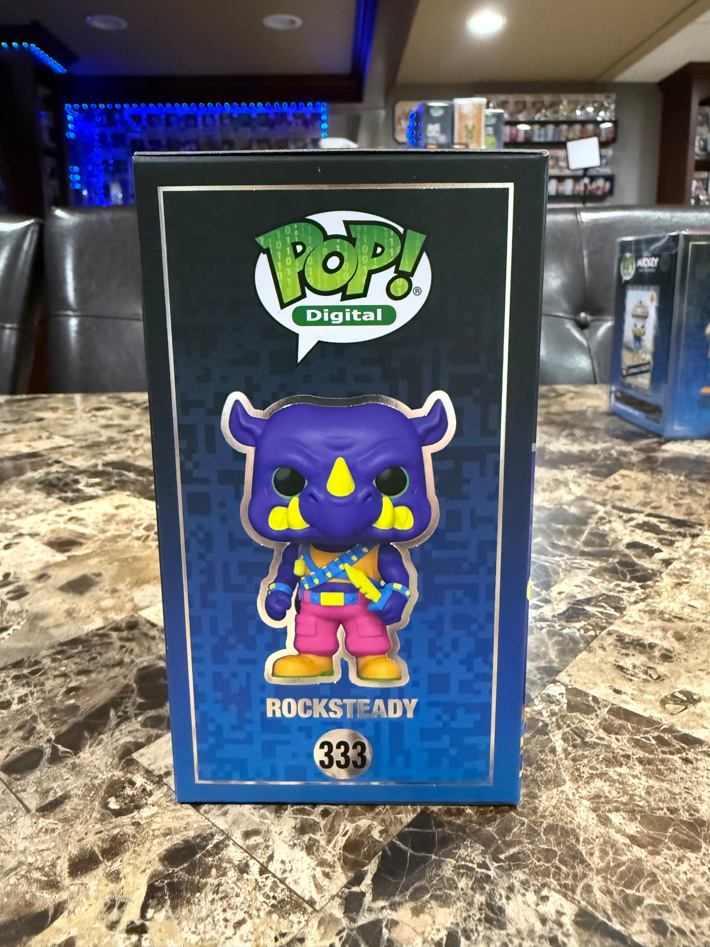 Rocksteady Funko Pop #333 (TMNT NFT Release 2000 pcs)