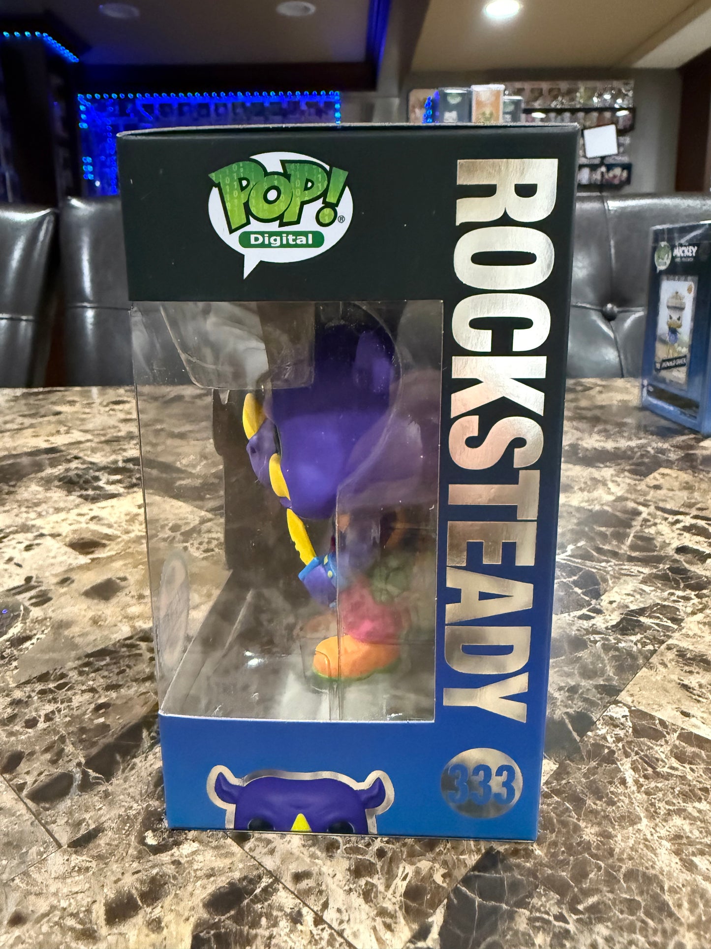 Rocksteady Funko Pop #333 (TMNT NFT Release 2000 pcs)
