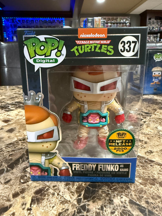 Freddy Funko as Krang Funko Pop #337 (TMNT NFT Release 2500 pcs)