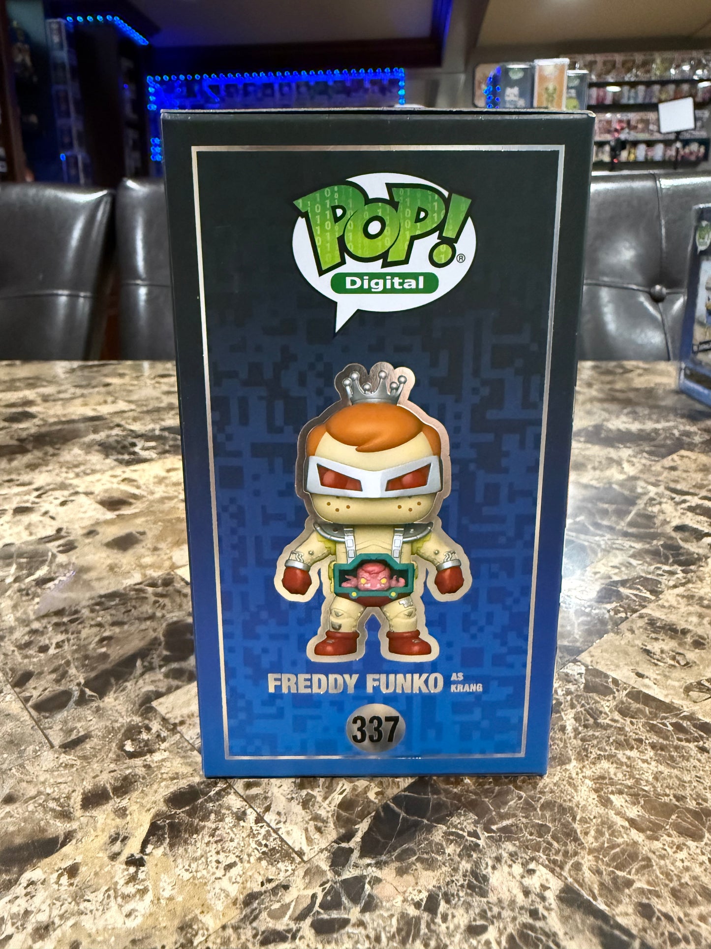 Freddy Funko as Krang Funko Pop #337 (TMNT NFT Release 2500 pcs)