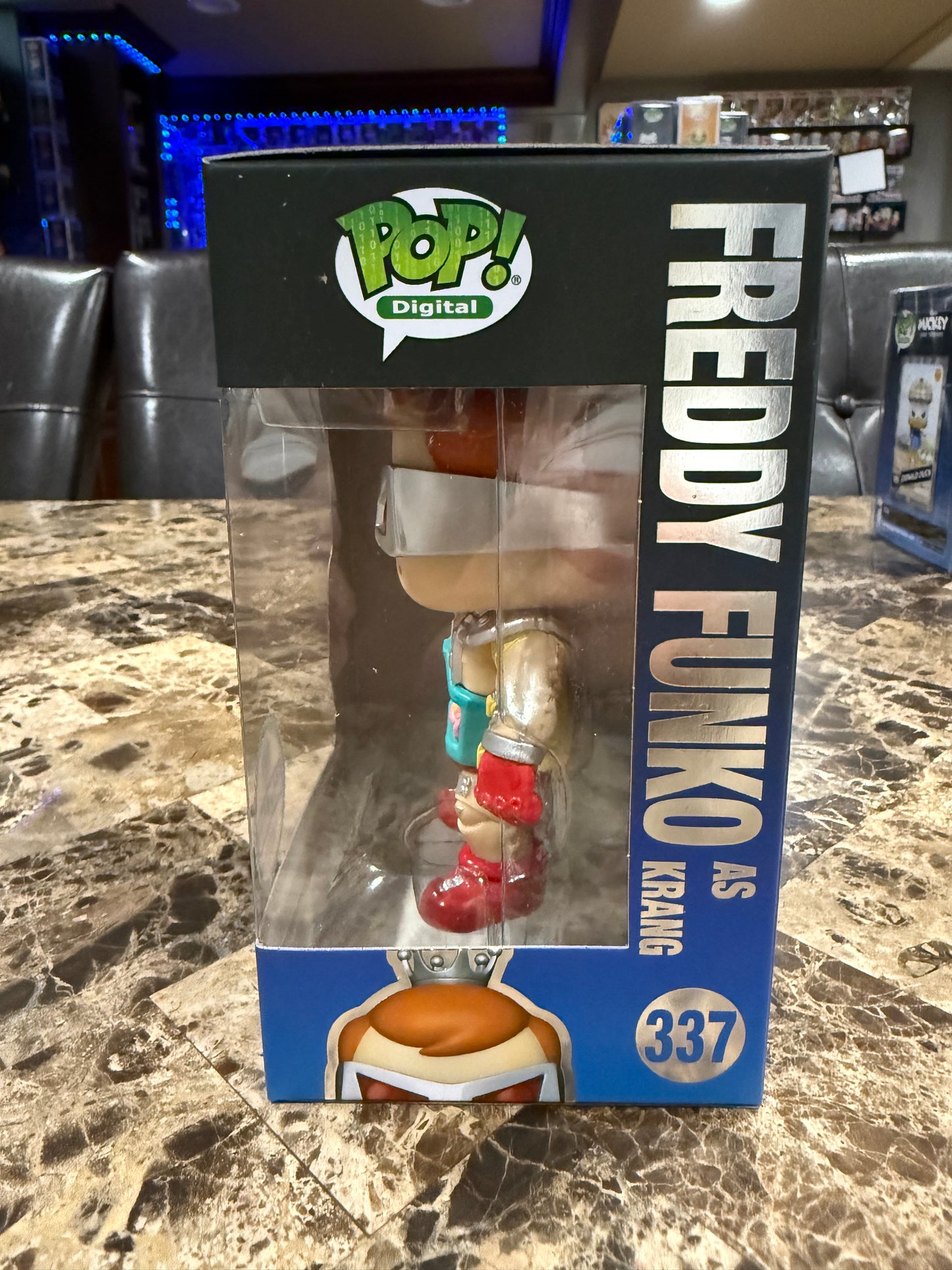 Freddy Funko as Krang Funko Pop #337 (TMNT NFT Release 2500 pcs)