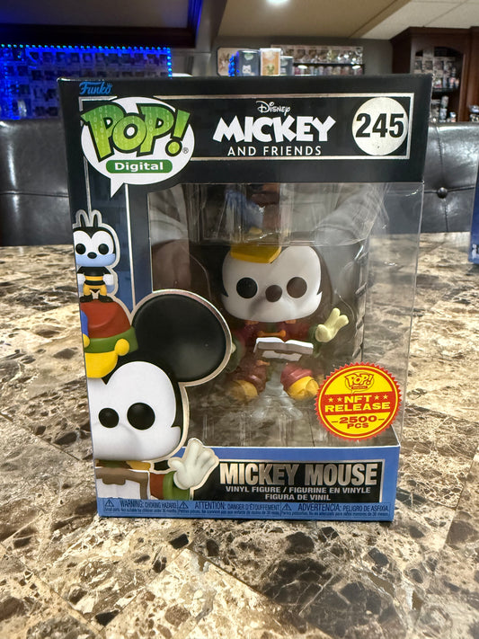 Mickey Mouse Funko Pop #245 (Mickey and Friends NFT Release 2500 pcs)