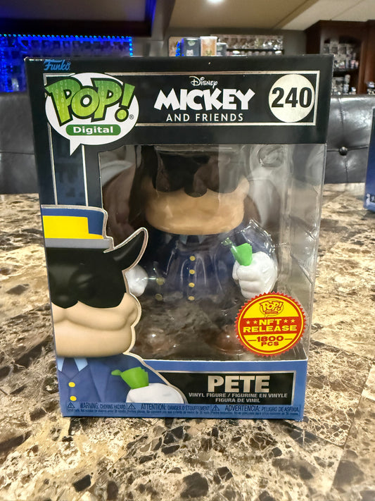 Pete Funko Pop #240 (Mickey and Friends NFT Release 1800 pcs)