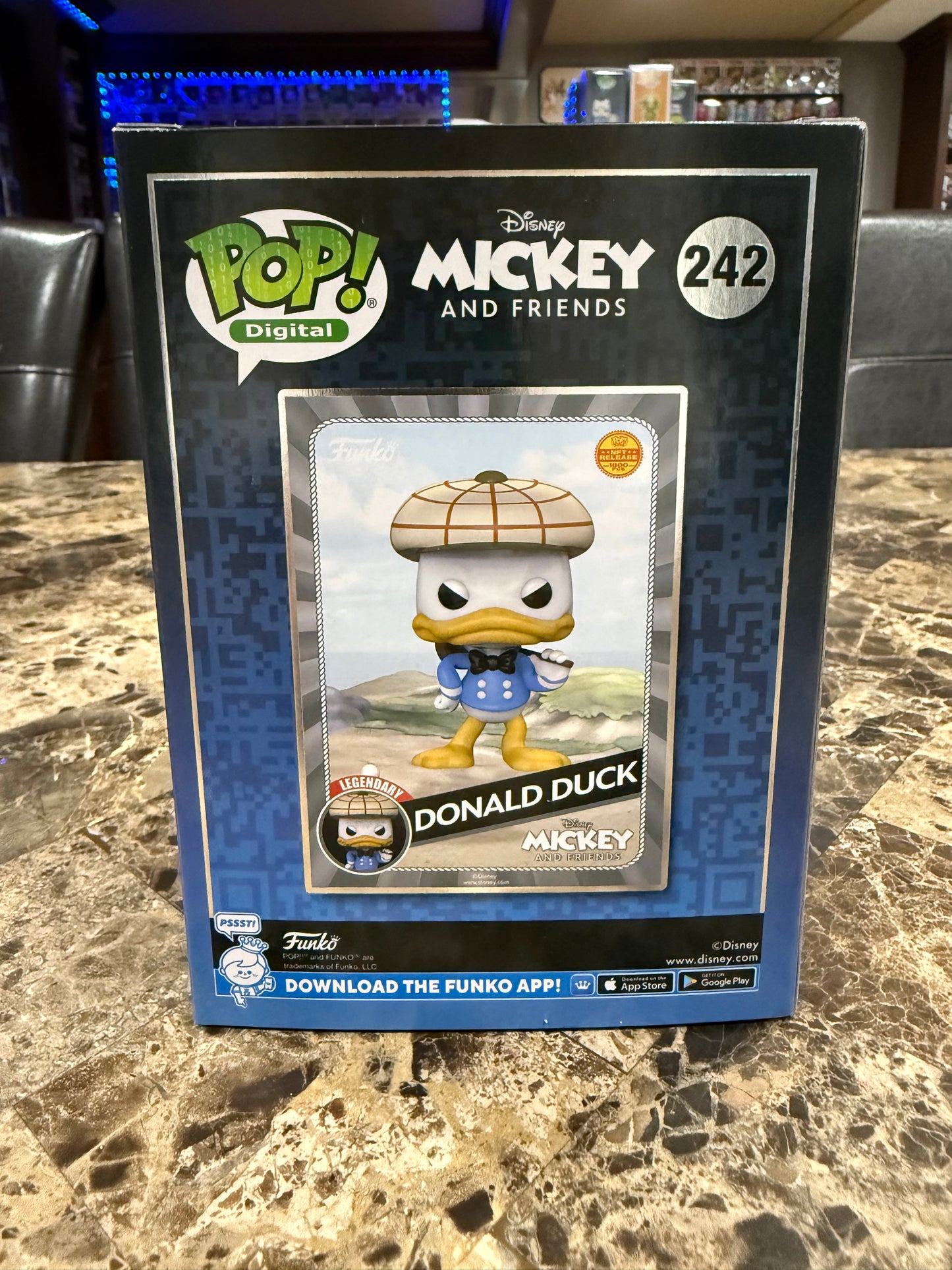 Donald Duck Funko Pop #242 (Mickey and Friends NFT Release 1800 pcs)