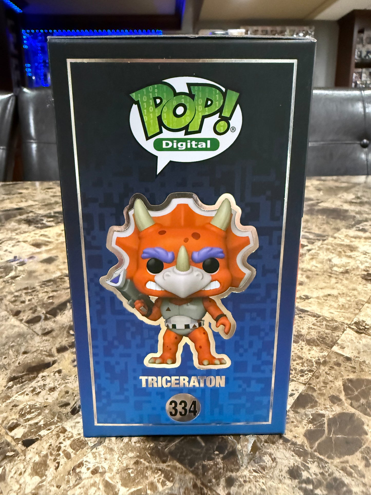 Triceraton Funko Pop #334 (TMNT NFT Release 2000 pcs)