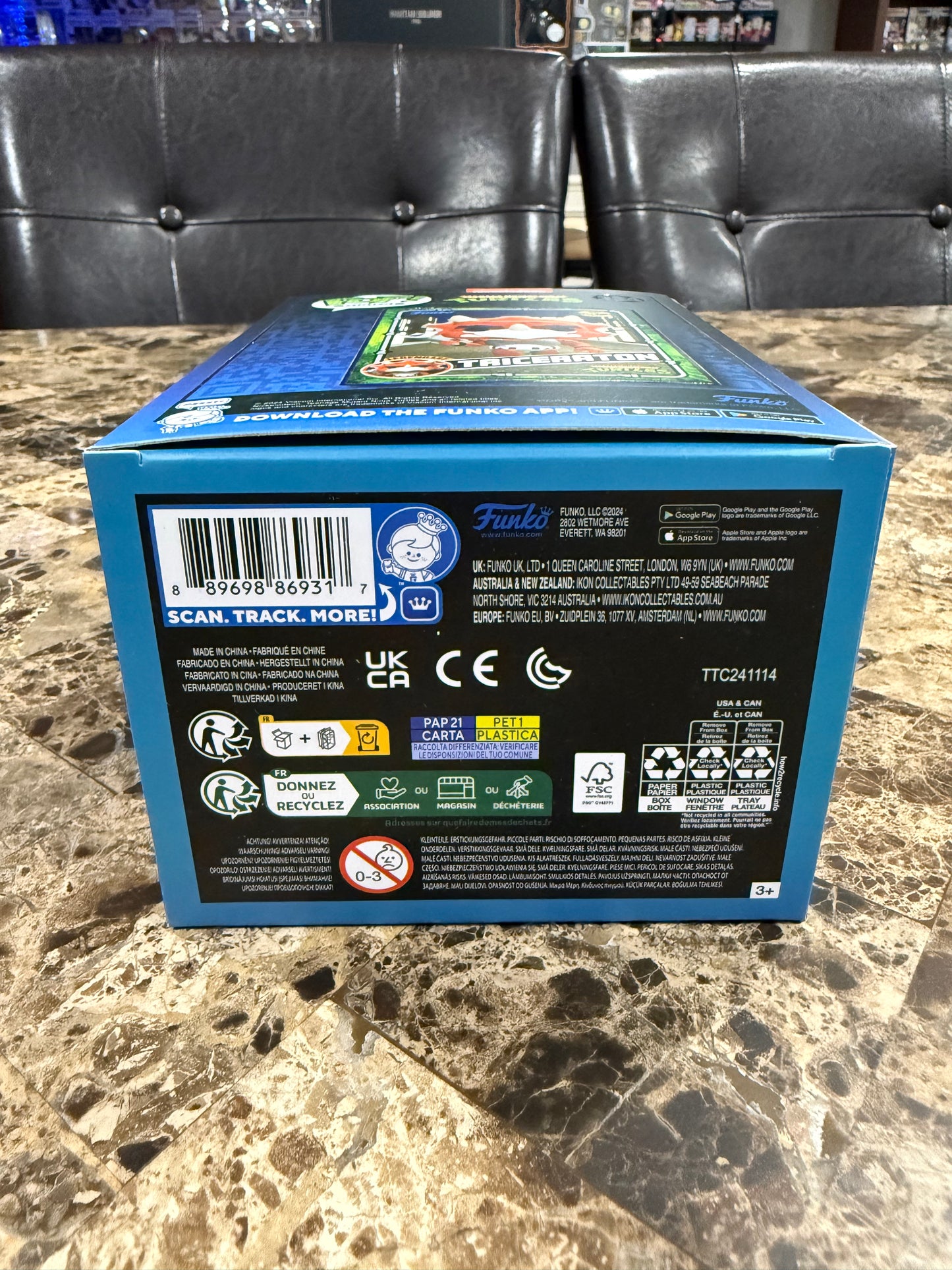 Triceraton Funko Pop #334 (TMNT NFT Release 2000 pcs)