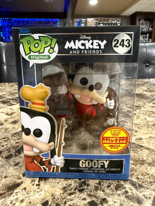 Goofy Funko Pop #243 (Mickey and Friends NFT Release 1800 pcs)
