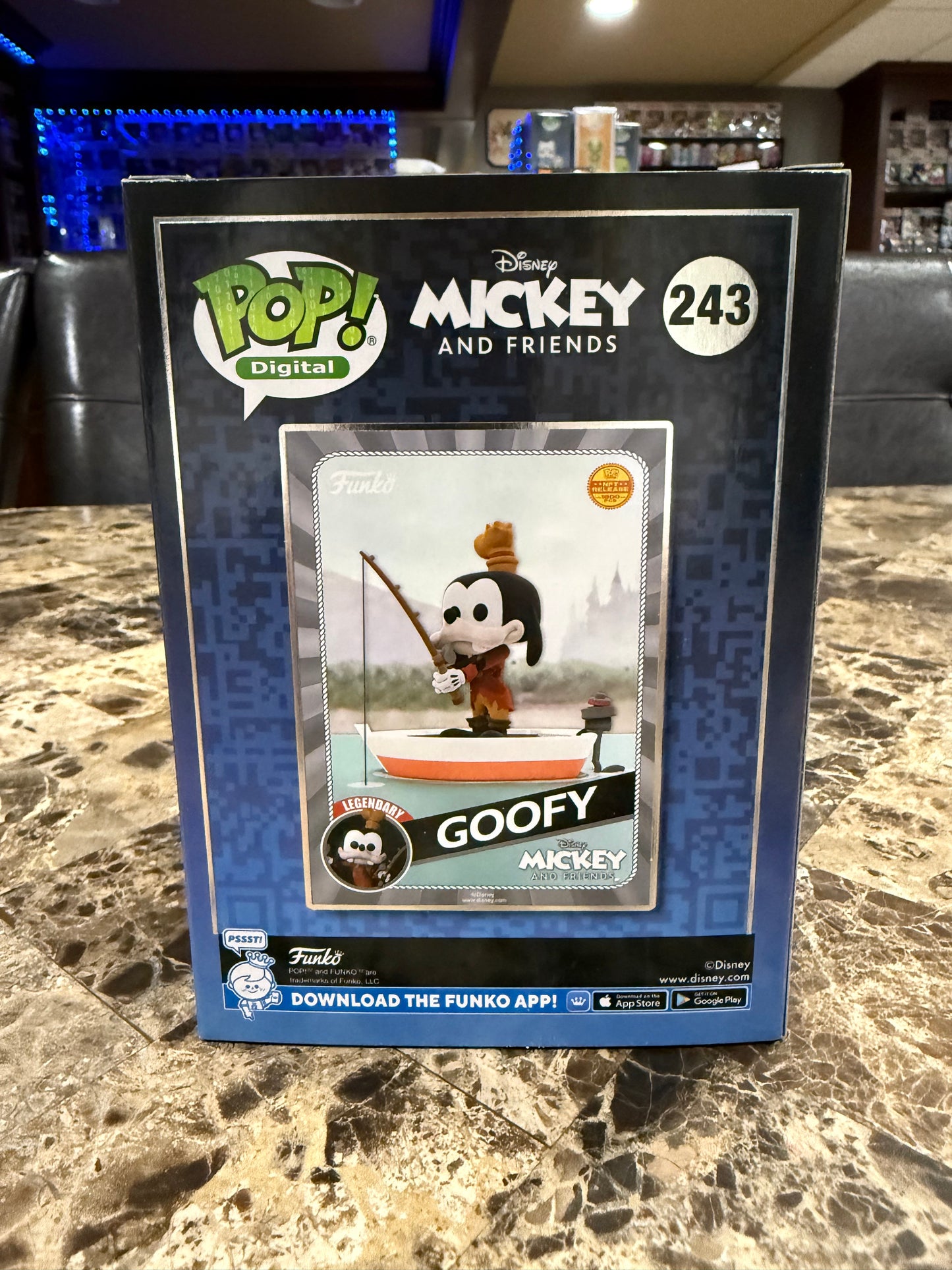 Goofy Funko Pop #243 (Mickey and Friends NFT Release 1800 pcs)
