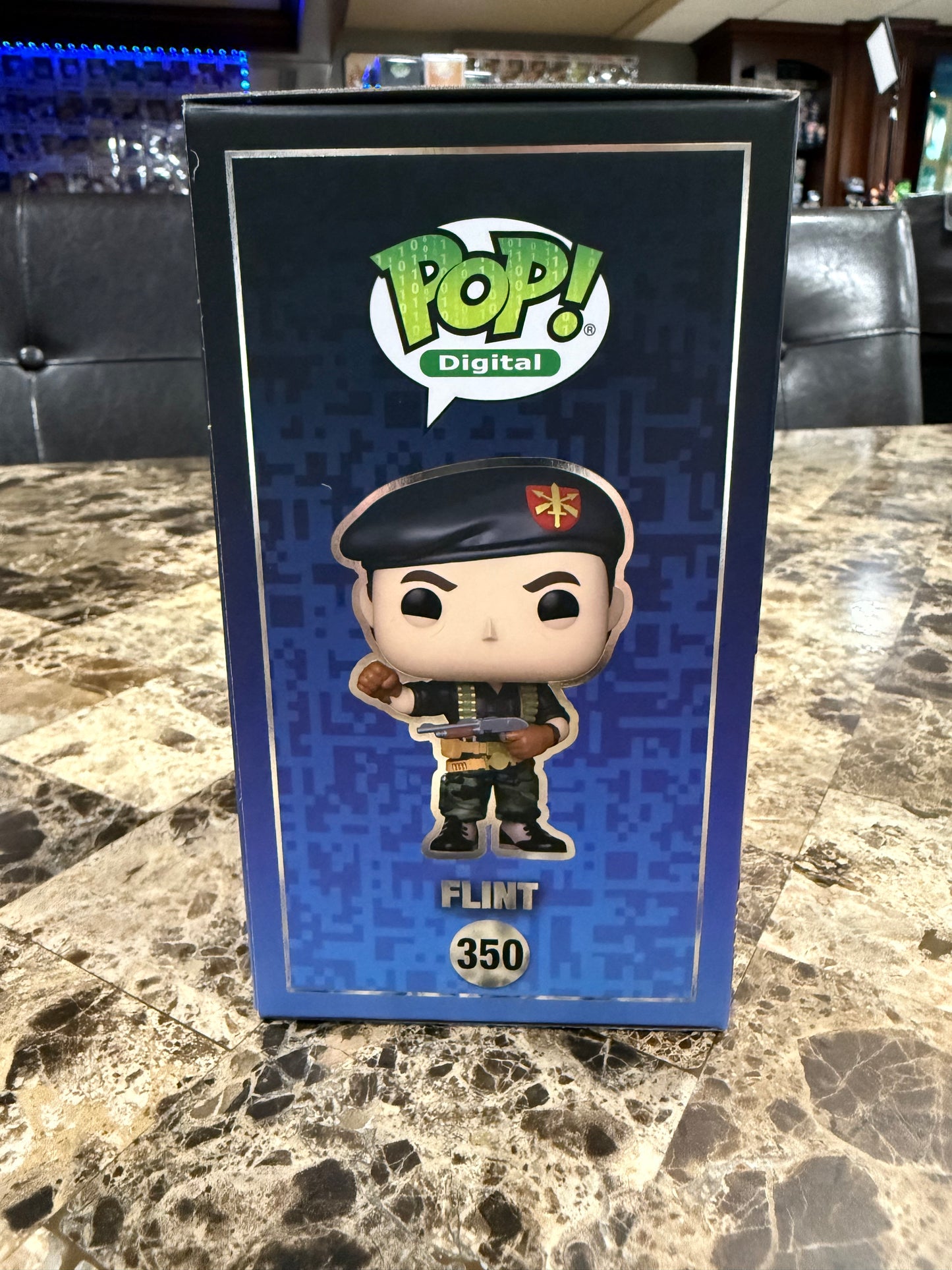 Flint Funko Pop #350 (G.I. Joe NFT Release 1900 pcs)