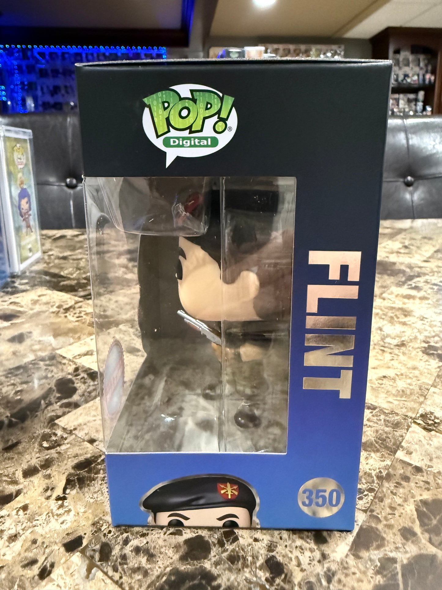 Flint Funko Pop #350 (G.I. Joe NFT Release 1900 pcs)