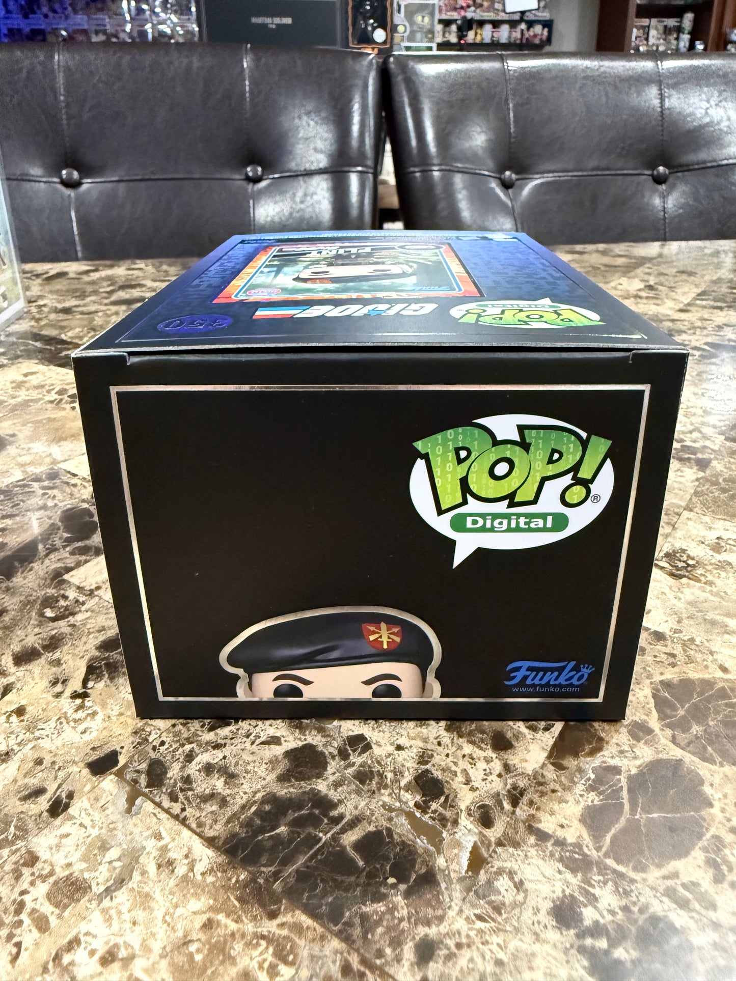 Flint Funko Pop #350 (G.I. Joe NFT Release 1900 pcs)